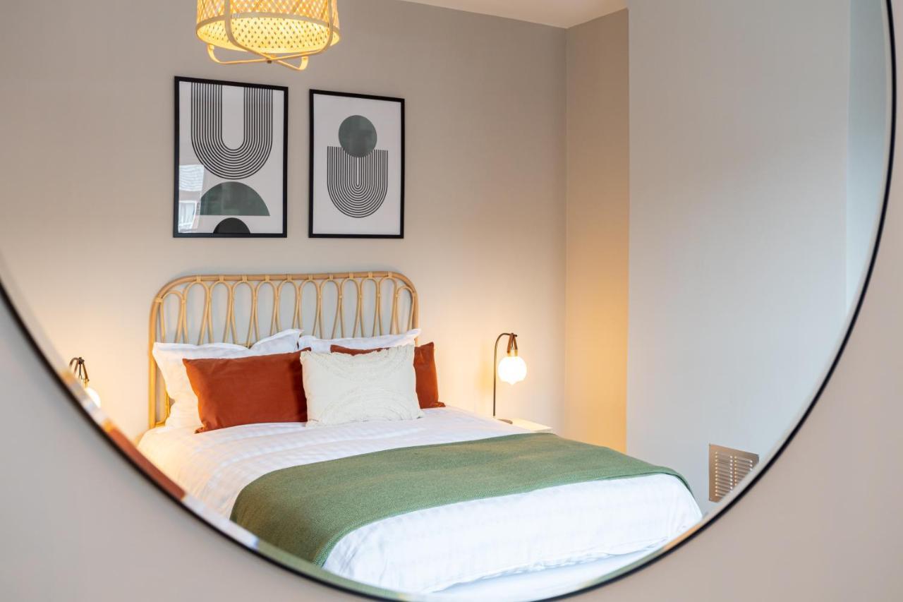 Stunning Scandi 3 Bed House In Manchester-Parking Villa ภายนอก รูปภาพ
